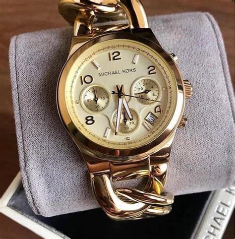 Women's Runway Twist Chronograph Gold